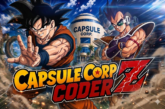 Capsule Corp CoderZ Zoom Virtual Background